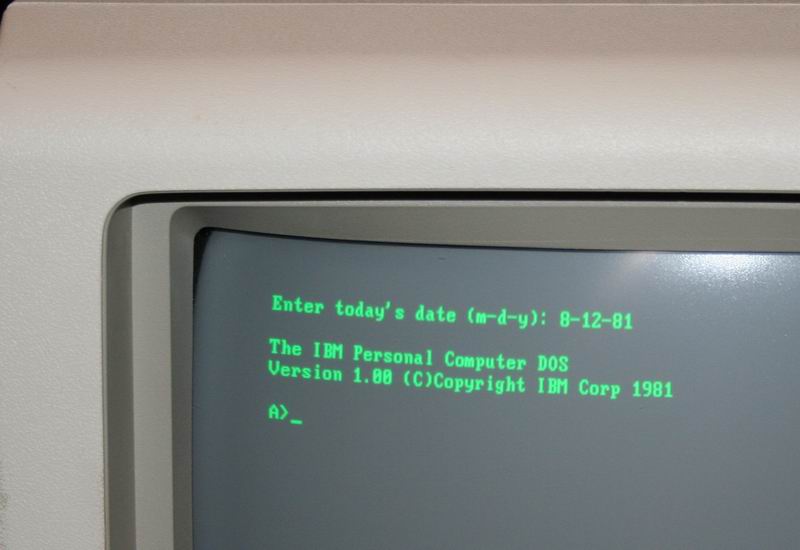 MS-DOS is 30 years old today…